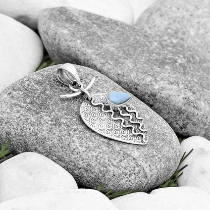 Natural Owyhee Opal Pendant P-1267 SDP130314