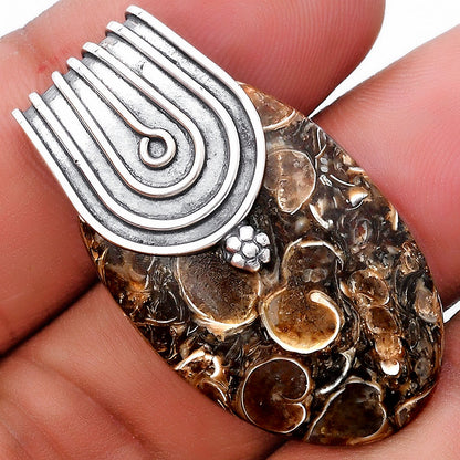 Natural Turtella Jasper - USA Pendant P-1584 SDP130375