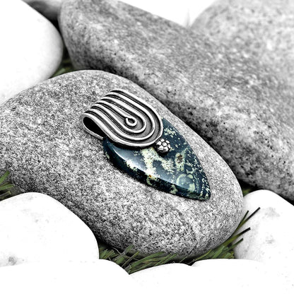 Natural Star Galaxy Jasper Pendant P-1584 SDP130379