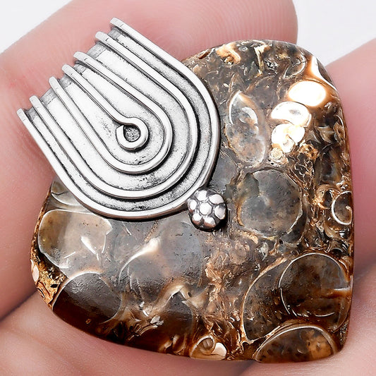 Natural Turtella Jasper - USA Pendant P-1584 SDP130392