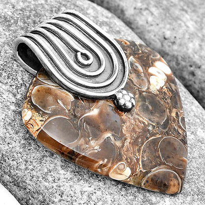 Natural Turtella Jasper - USA Pendant P-1584 SDP130392