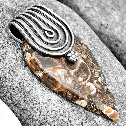Natural Turtella Jasper - USA Pendant P-1584 SDP130399