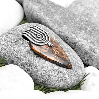 Natural Bronzite Pendant P-1584 SDP130400