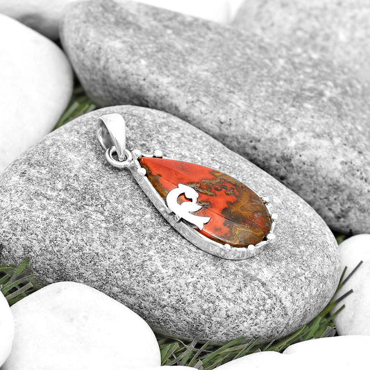 Natural Rare Cady Mountain Agate Pendant P-1698 SDP130441