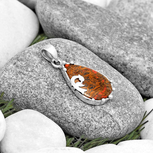 Natural Rare Cady Mountain Agate Pendant P-1698 SDP130448
