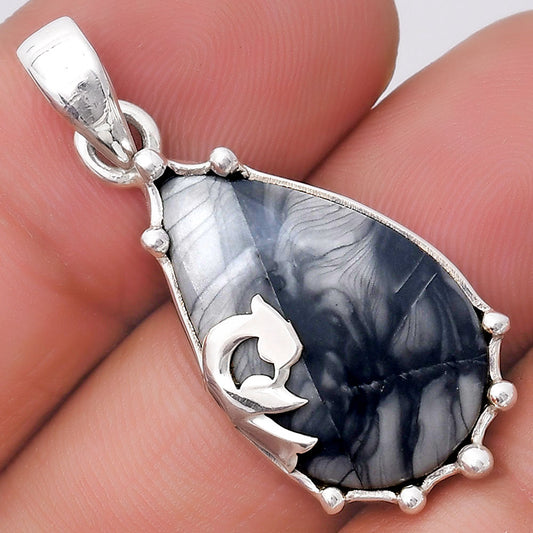 Natural Picasso Jasper Pendant P-1698 SDP130459