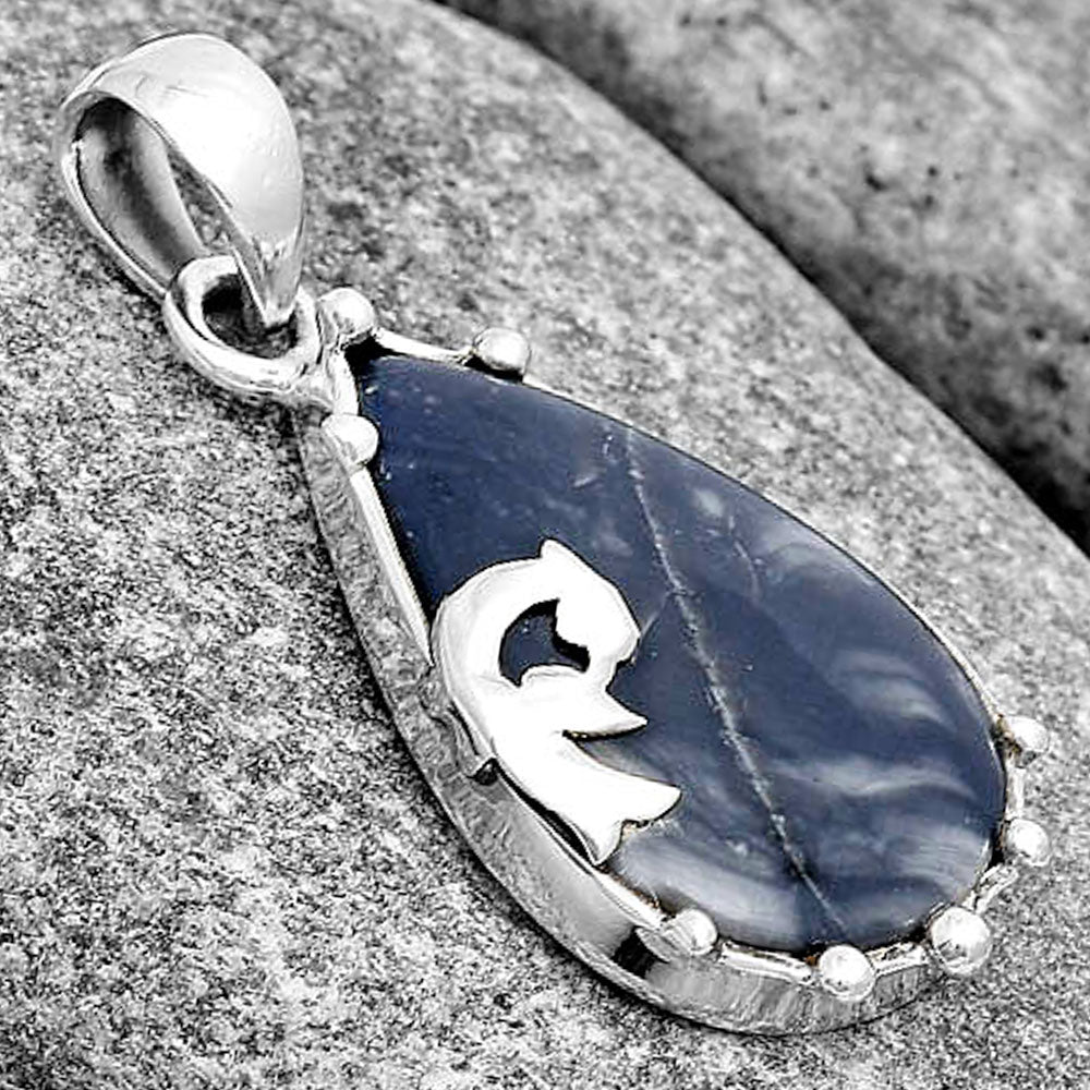 Natural Picasso Jasper Pendant P-1698 SDP130461