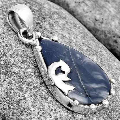 Natural Picasso Jasper Pendant P-1698 SDP130461