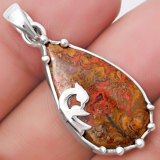 Natural Rare Cady Mountain Agate Pendant P-1698 SDP130465