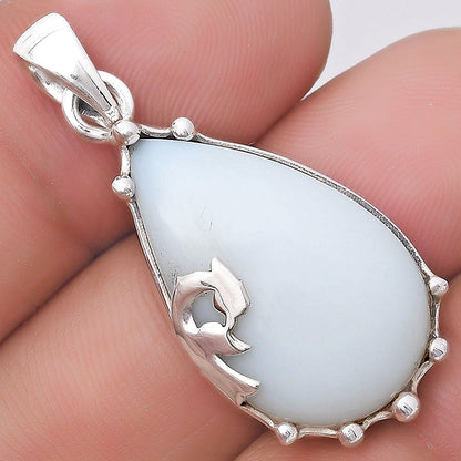 Natural White Opal Pendant P-1698 SDP130468