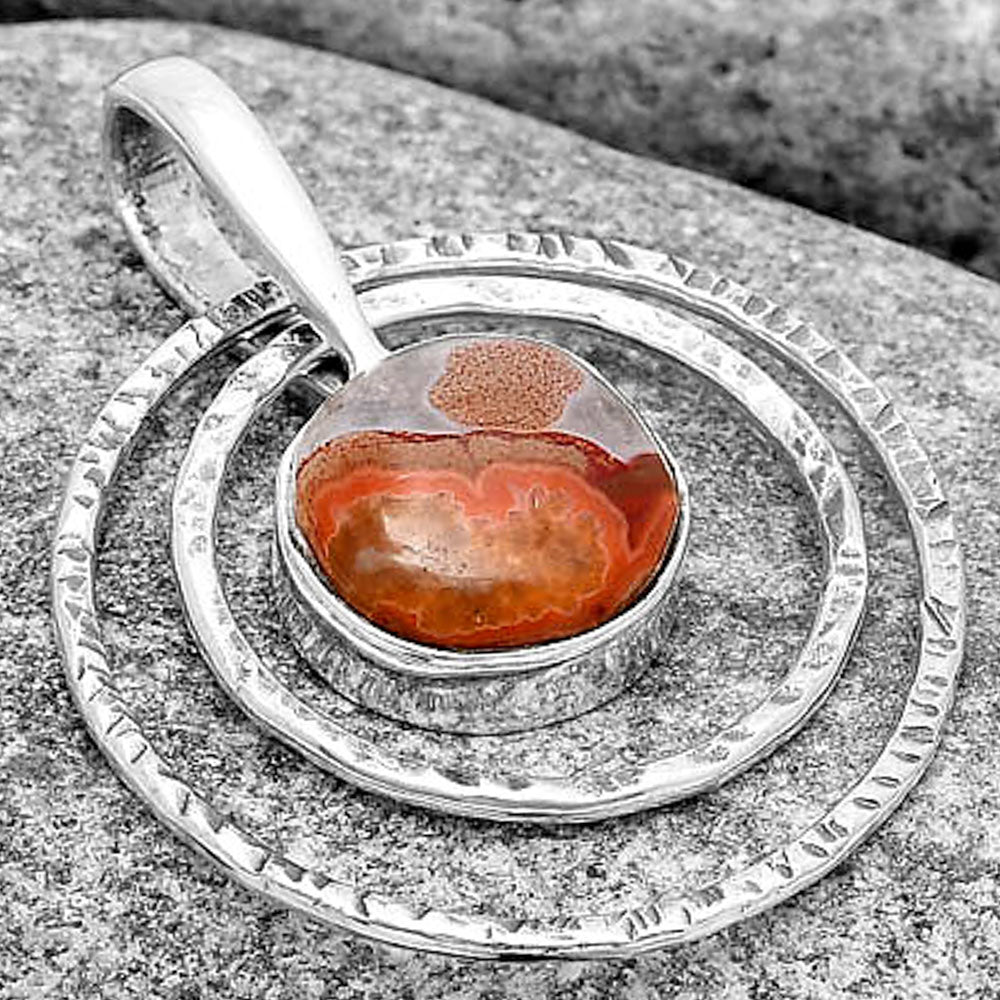 Natural Rare Cady Mountain Agate Pendant P-1441 SDP130480