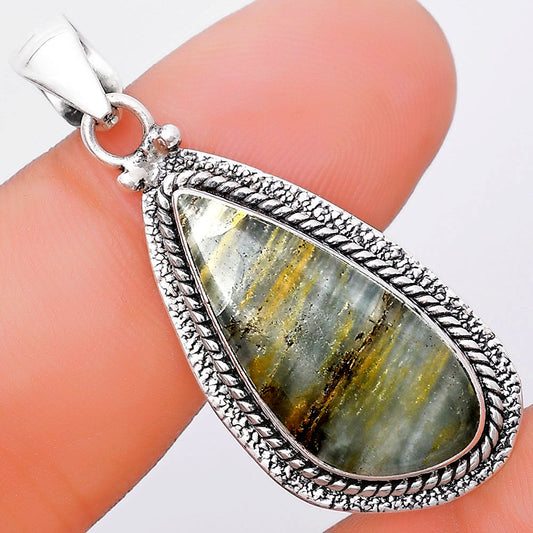 Natural Blue Aragonite Pendant P-1181 SDP130578