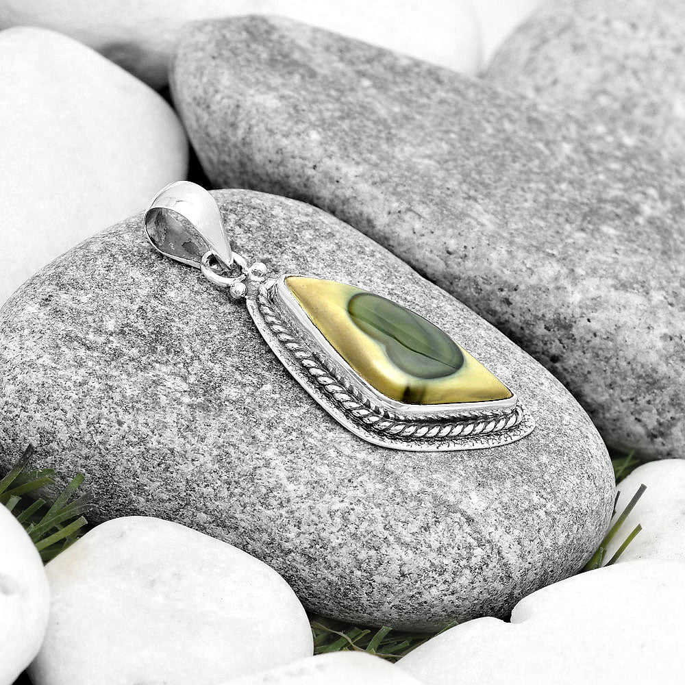 Natural Imperial Jasper - Mexico Pendant P-1181 SDP130589
