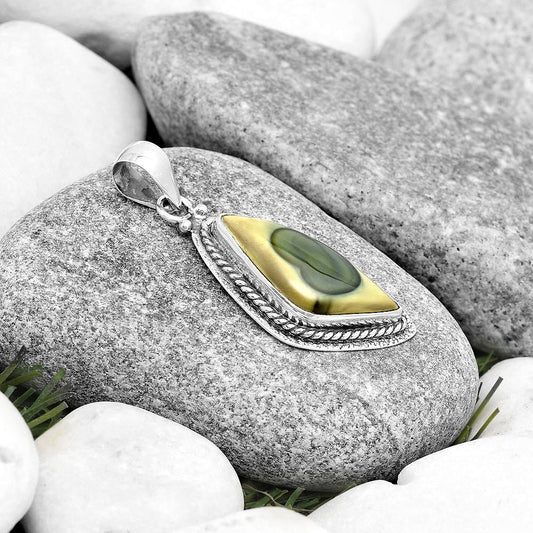Natural Imperial Jasper - Mexico Pendant P-1181 SDP130589