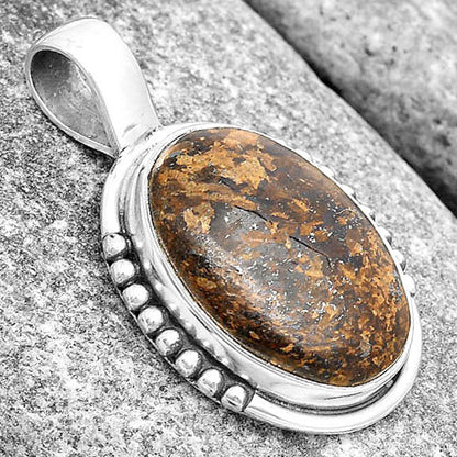 Natural Bronzite Pendant P-1326 SDP130664