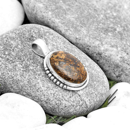 Natural Bronzite Pendant P-1326 SDP130664