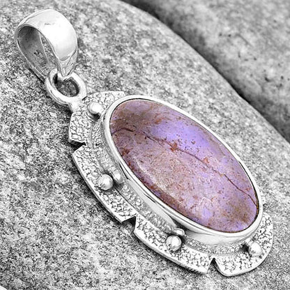 Natural Lavender Jade Pendant P-1485 SDP130699