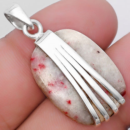 Natural Cinnabar Pendant P-1302 SDP130730
