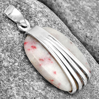 Natural Cinnabar Pendant P-1302 SDP130730