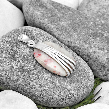 Natural Cinnabar Pendant P-1302 SDP130730