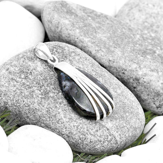 Natural Indigo Gabbro Pendant P-1302 SDP130740