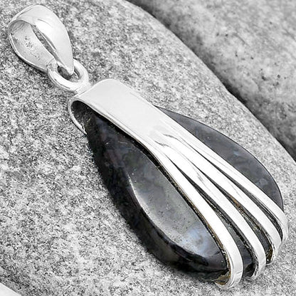 Natural Indigo Gabbro Pendant P-1302 SDP130757