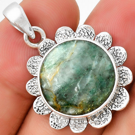 Natural Larsonite Jasper Pendant P-1205 SDP130772