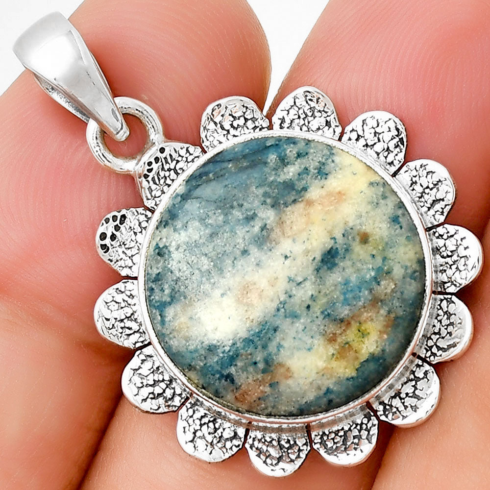 Natural Blue Scheelite - Turkey Pendant P-1205 SDP130784