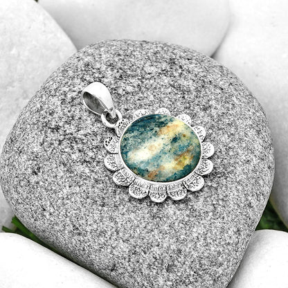 Natural Blue Scheelite - Turkey Pendant P-1205 SDP130784