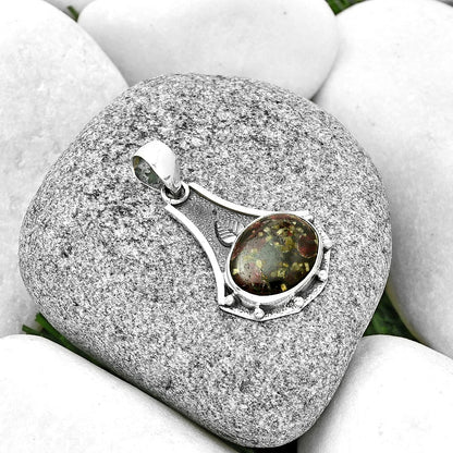 Natural Russian Eudialyte Pendant P-1715 SDP130796