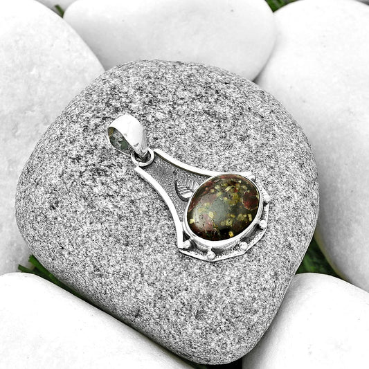 Natural Russian Eudialyte Pendant P-1715 SDP130796