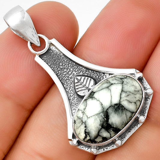 Natural Pinolith Stone Pendant P-1715 SDP130800