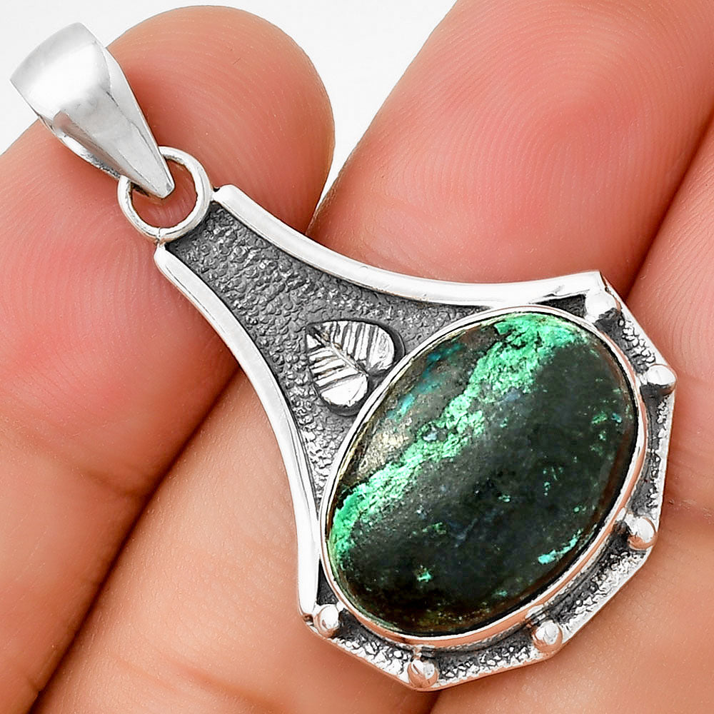 Natural Shattuckite - USA Pendant P-1715 SDP130801