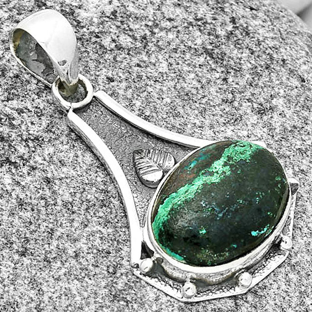 Natural Shattuckite - USA Pendant P-1715 SDP130801