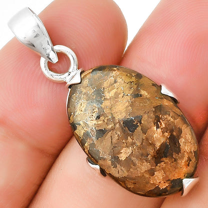 Natural Bronzite Pendant P-1548 SDP130969