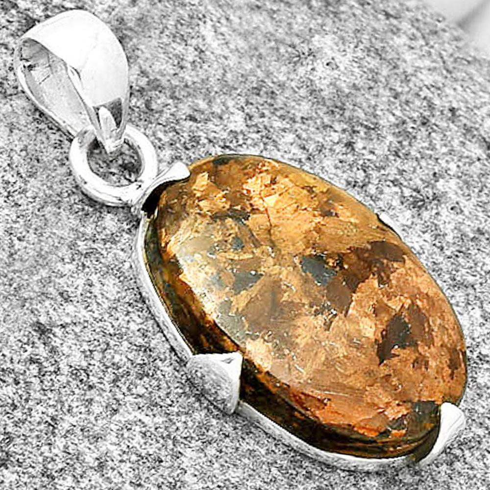 Natural Bronzite Pendant P-1548 SDP130969