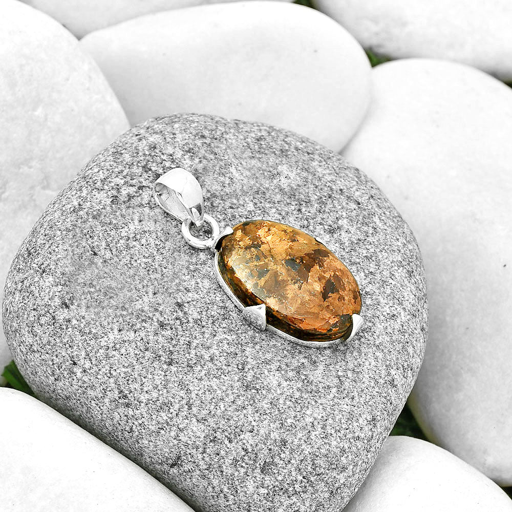 Natural Bronzite Pendant P-1548 SDP130969