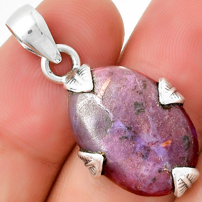 Natural Lavender Jade Pendant P-1548 SDP131011