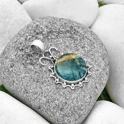 Natural Blue Scheelite - Turkey Pendant P-1249 SDP131056