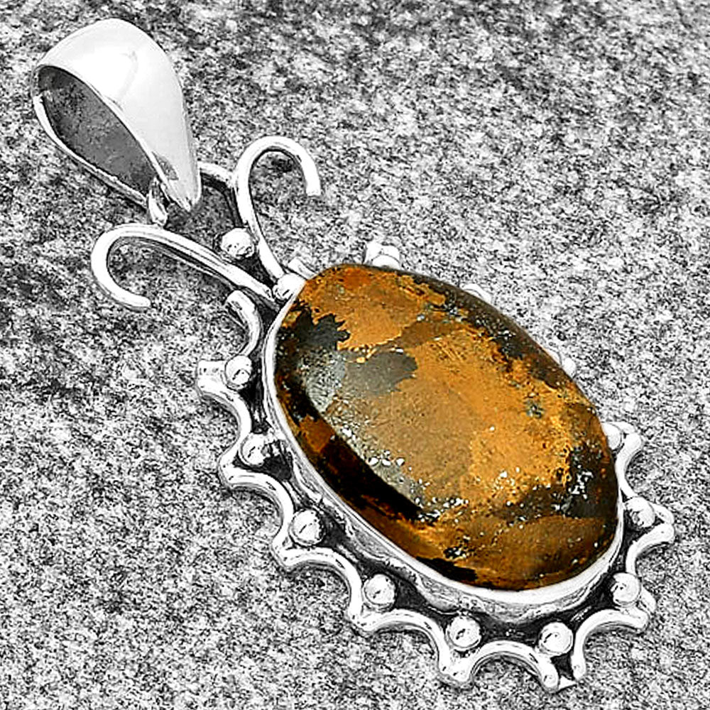 Natural Bronzite Pendant P-1249 SDP131059