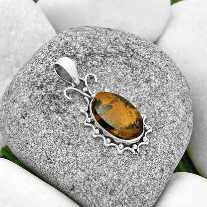 Natural Bronzite Pendant P-1249 SDP131059