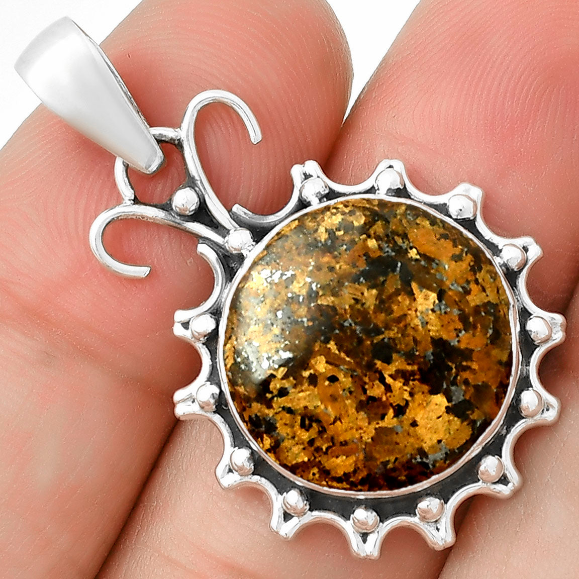 Natural Bronzite Pendant P-1249 SDP131067