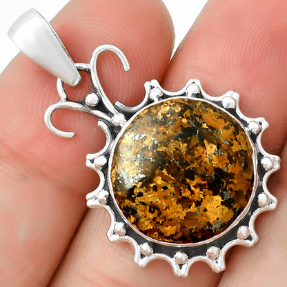 Natural Bronzite Pendant P-1249 SDP131067