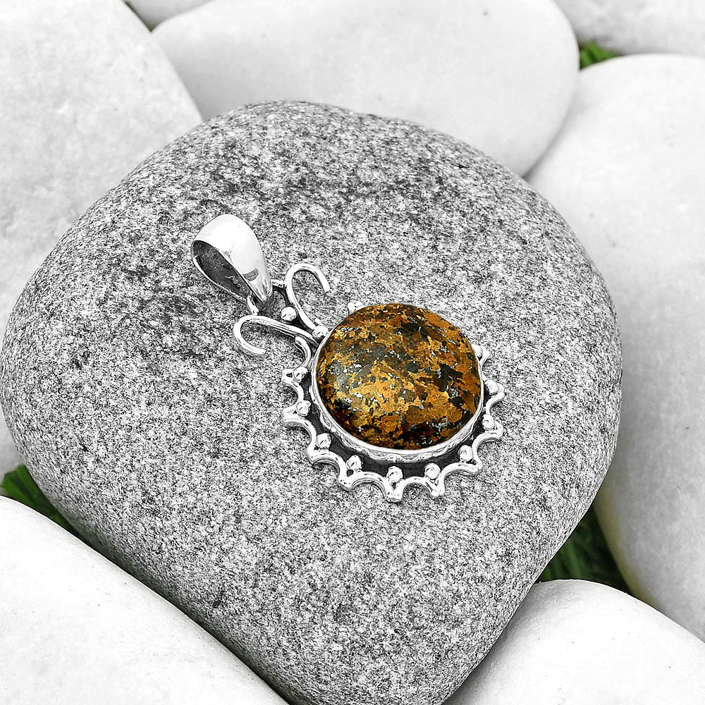 Natural Bronzite Pendant P-1249 SDP131067