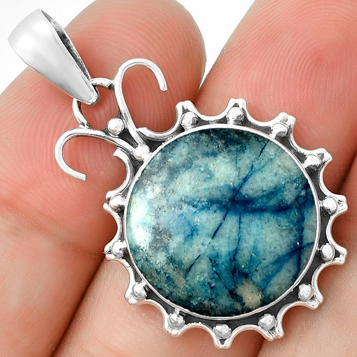 Natural Blue Scheelite - Turkey Pendant P-1249 SDP131077