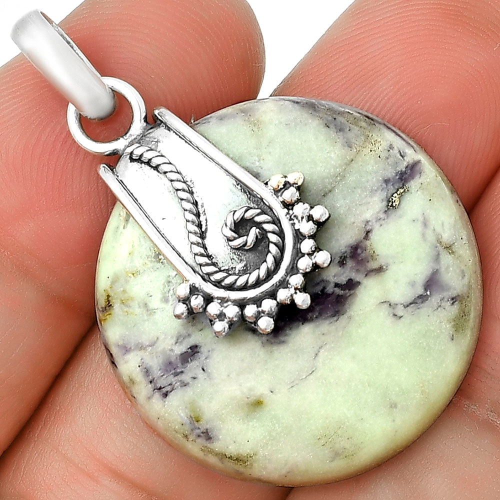 Natural Kammererite - Finland Pendant P-1313 SDP131177