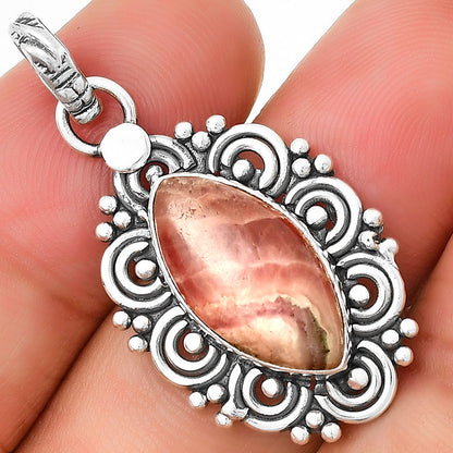 Filigree - Rhodochrosite Argentina Pendant P-1330 SDP131276