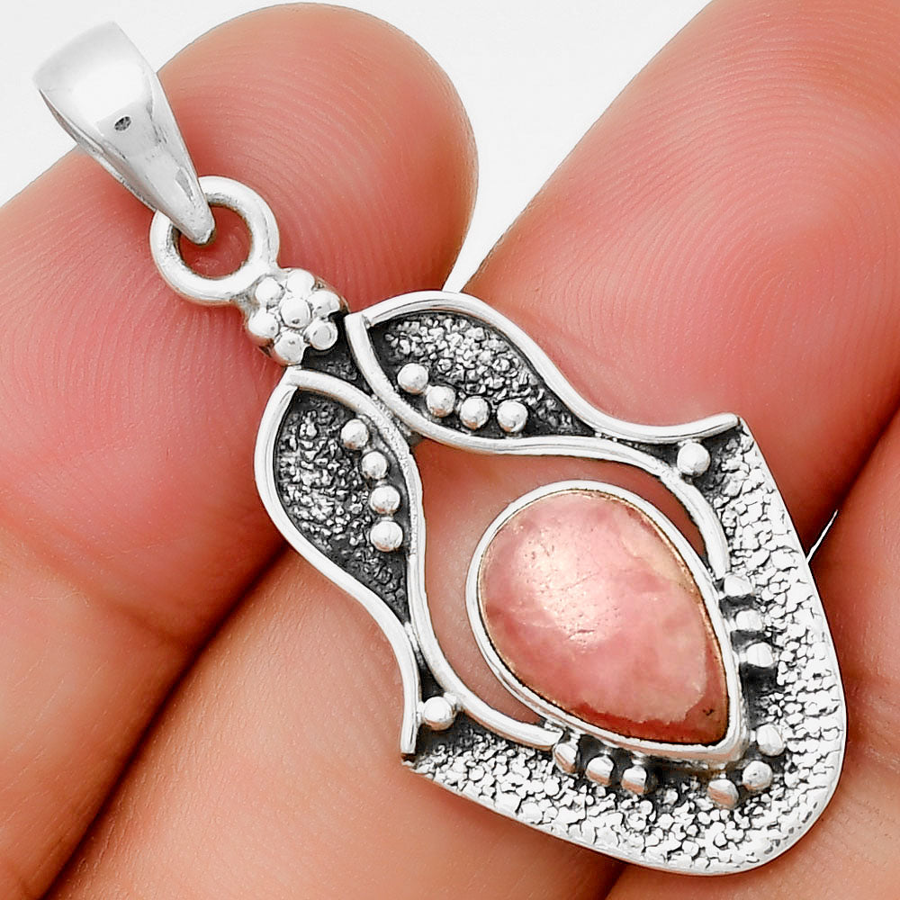 Natural Rhodochrosite Argentina Pendant P-1277 SDP131310