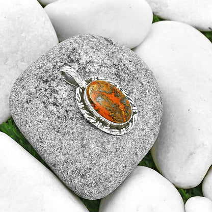 Natural Rare Cady Mountain Agate Pendant P-1375 SDP131366