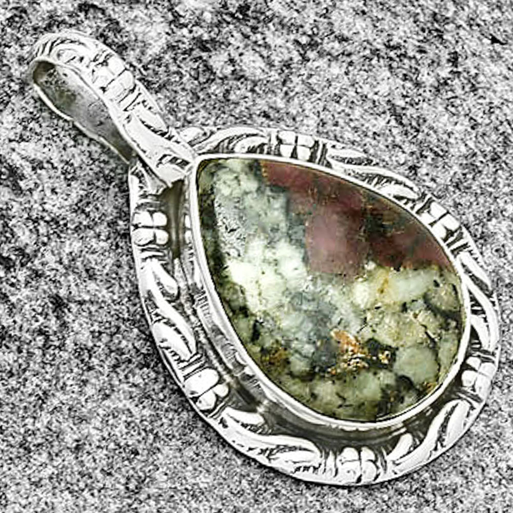 Natural Russian Eudialyte Pendant P-1375 SDP131372
